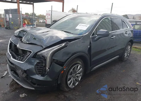 2020 Cadillac Xt4 Fwd Premium Luxury z USA, uszkodzony, nr VIN 1GYFZCR40LF123221